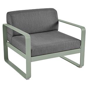 Fauteuil de jardin BELLEVIE Fermob cactus-gris graphite