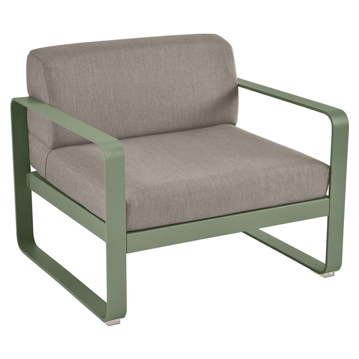 Fauteuil de jardin BELLEVIE Fermob cactus-taupe grisé