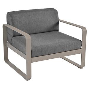 Fauteuil de jardin BELLEVIE Fermob muscade-gris graphite