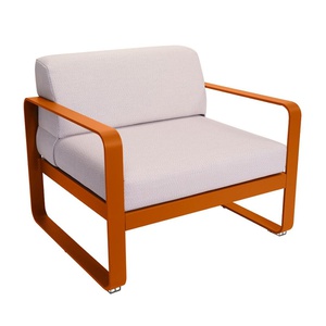 Fauteuil de jardin BELLEVIE Fermob orange confite-perle