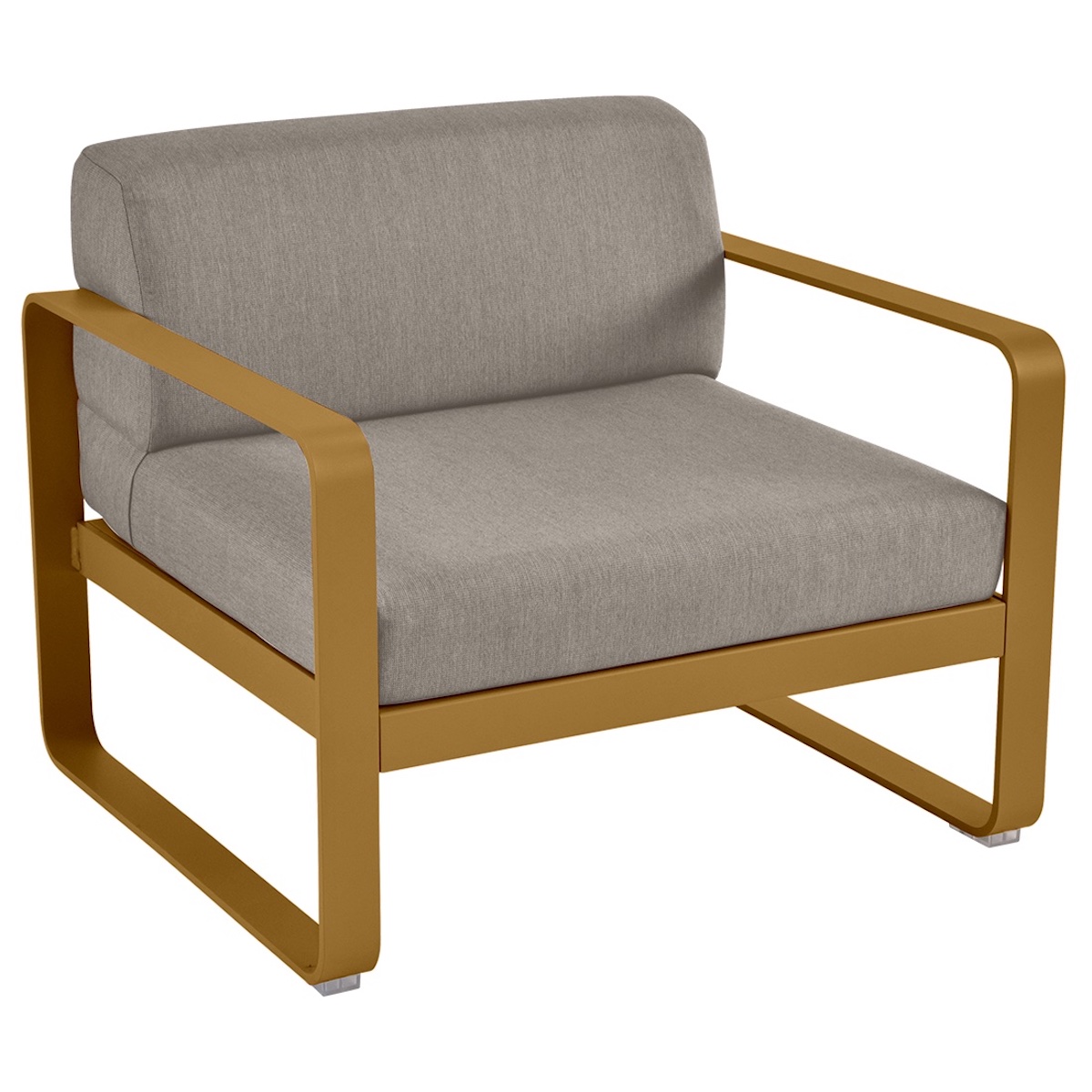 Fauteuil de jardin BELLEVIE Fermob pain d'épices-taupe grisé