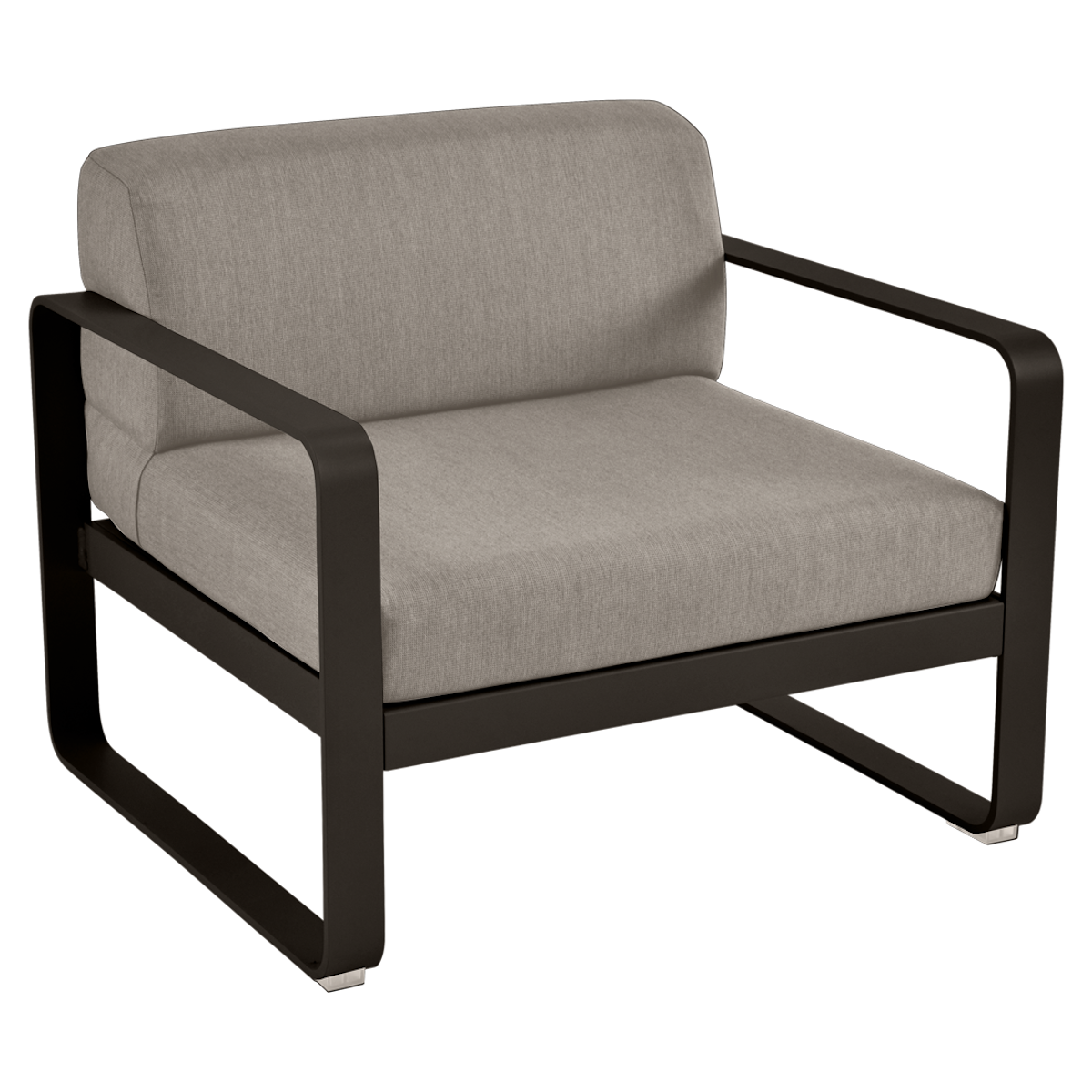 Fauteuil de jardin BELLEVIE Fermob tonka-taupe grisé