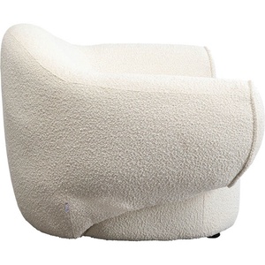 Fauteuil DREAMY Kare Design bouclé crème