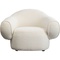 Fauteuil DREAMY Kare Design bouclé crème