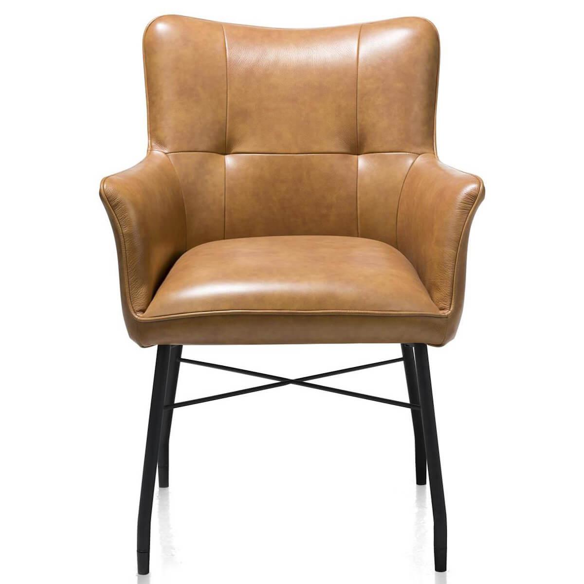 Fauteuil en cuir CHIARA Henders & Hazel 