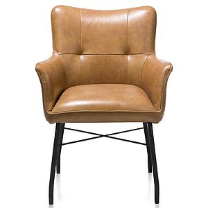 Fauteuil en cuir CHIARA Henders & Hazel 