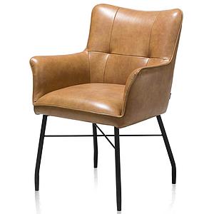 Fauteuil en cuir CHIARA Henders & Hazel 