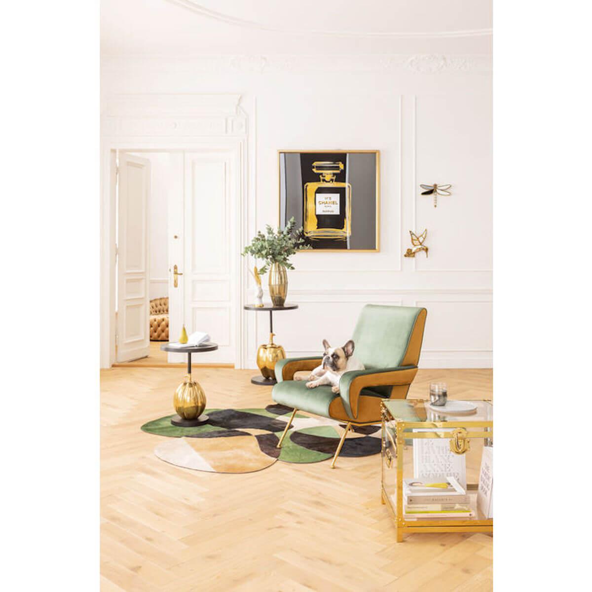 Fauteuil haut LUNA Kare Design vert