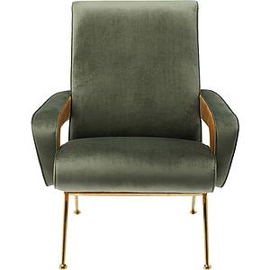 Fauteuil haut LUNA Kare Design vert
