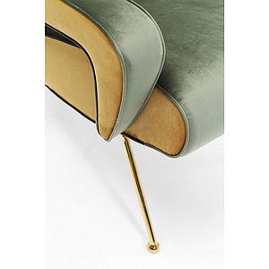 Fauteuil haut LUNA Kare Design vert