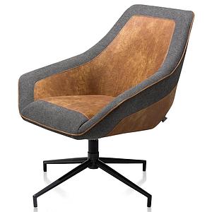 Fauteuil JIM Xooon Cognac