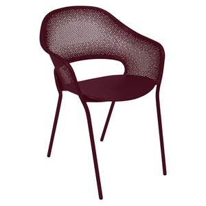 Fauteuil KATE Fermob cerise noir