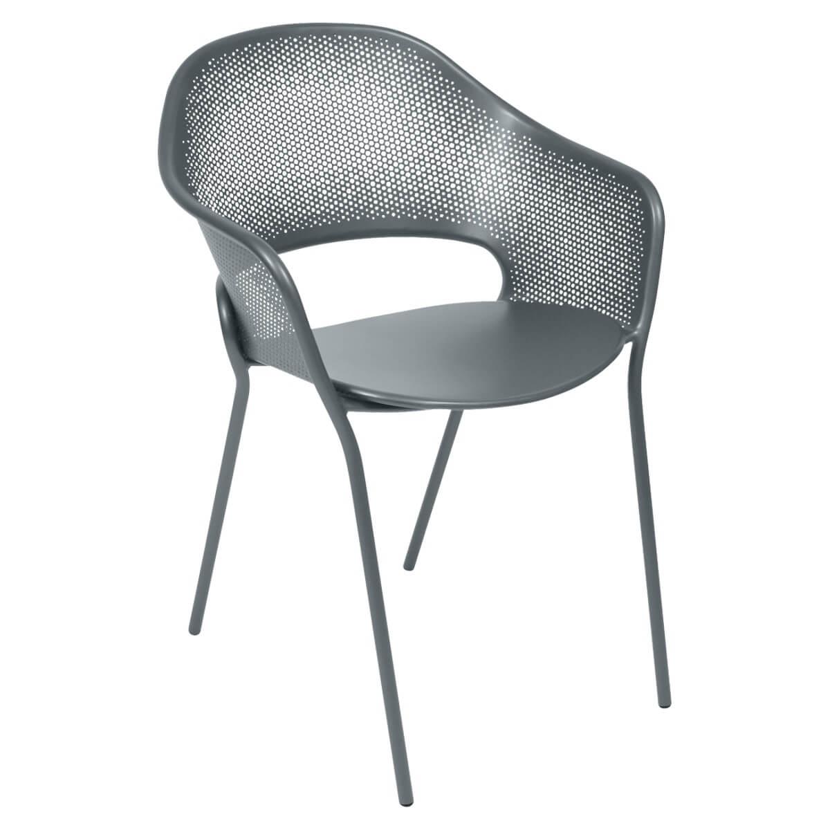 Fauteuil KATE Fermob gris orage