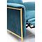 Fauteuil LAZY Kare Design velours bleu