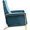 Fauteuil LAZY Kare Design velours bleu