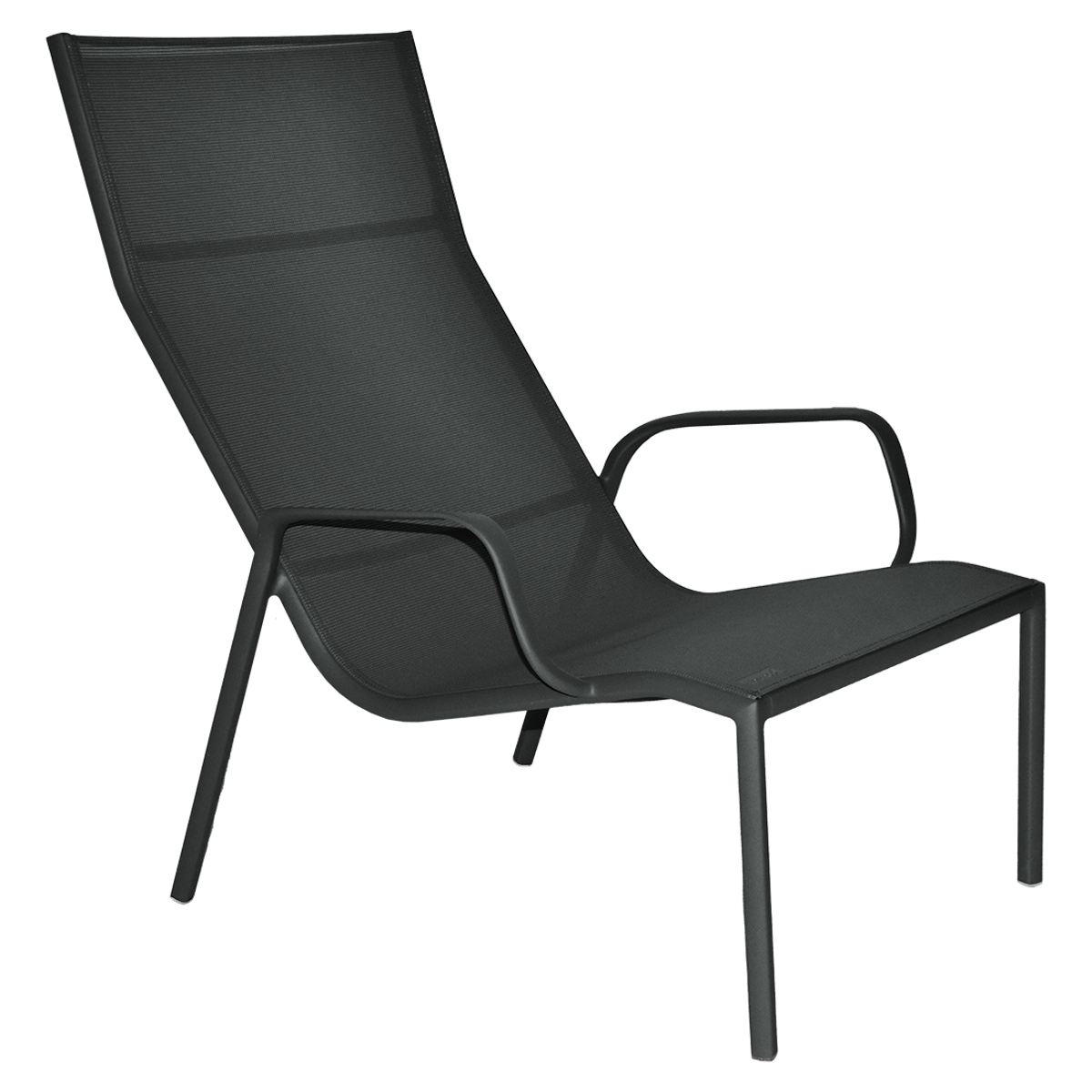 Fauteuil lounge CADIZ Fermob carbone