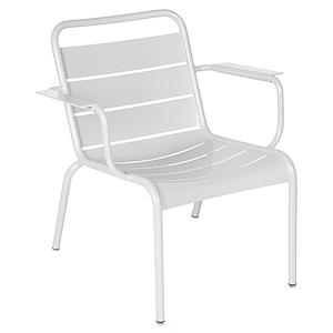Fauteuil Lounge LUXEMBOURG Fermob Blanc coton