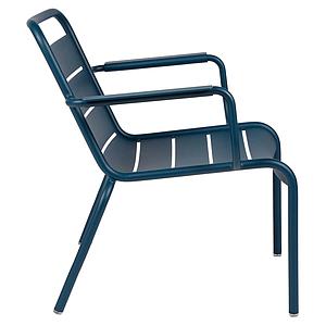 Fauteuil Lounge LUXEMBOURG Fermob Carbone