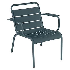 Fauteuil Lounge LUXEMBOURG Fermob Gris orage
