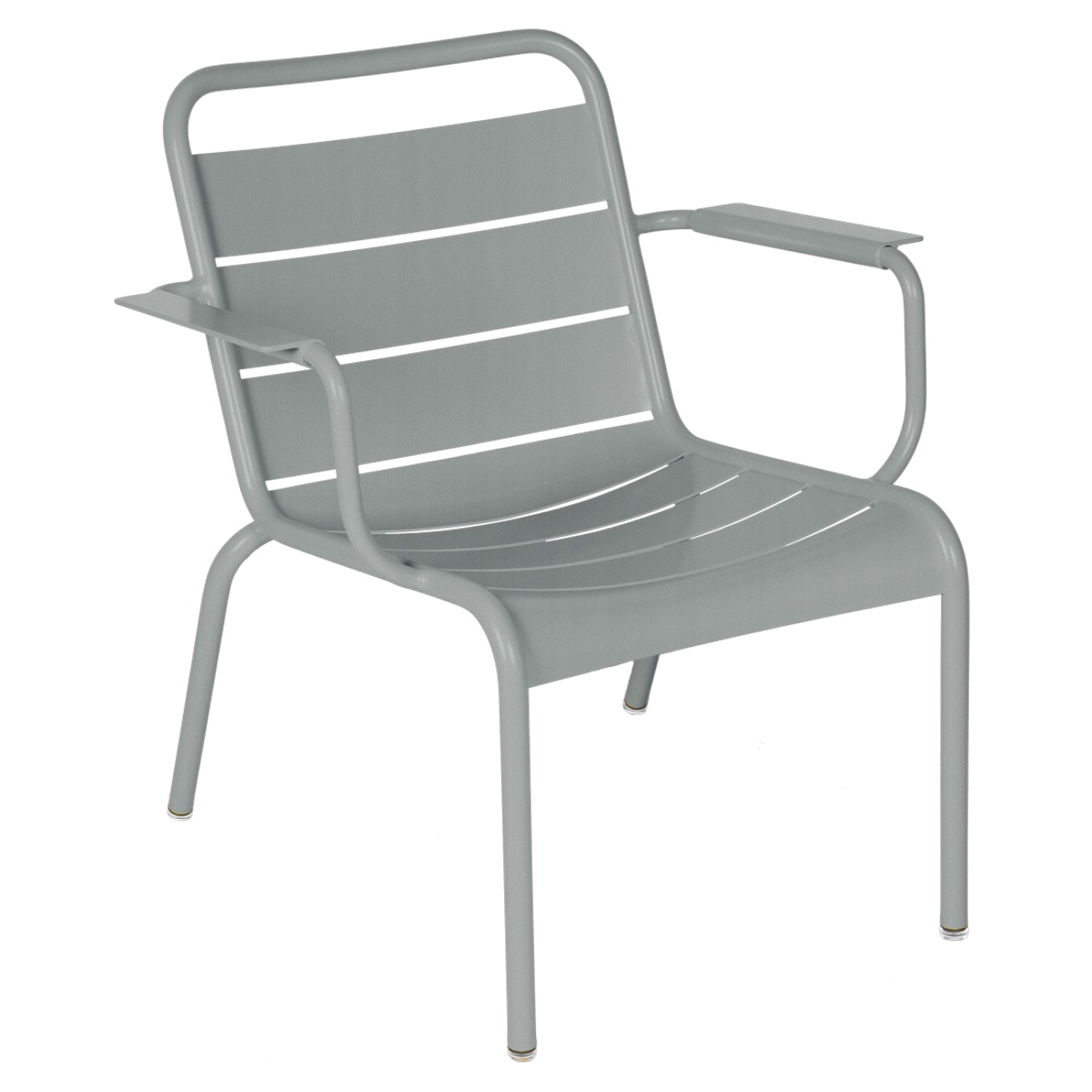 Fauteuil lounge LUXEMBOURG gris lapilli