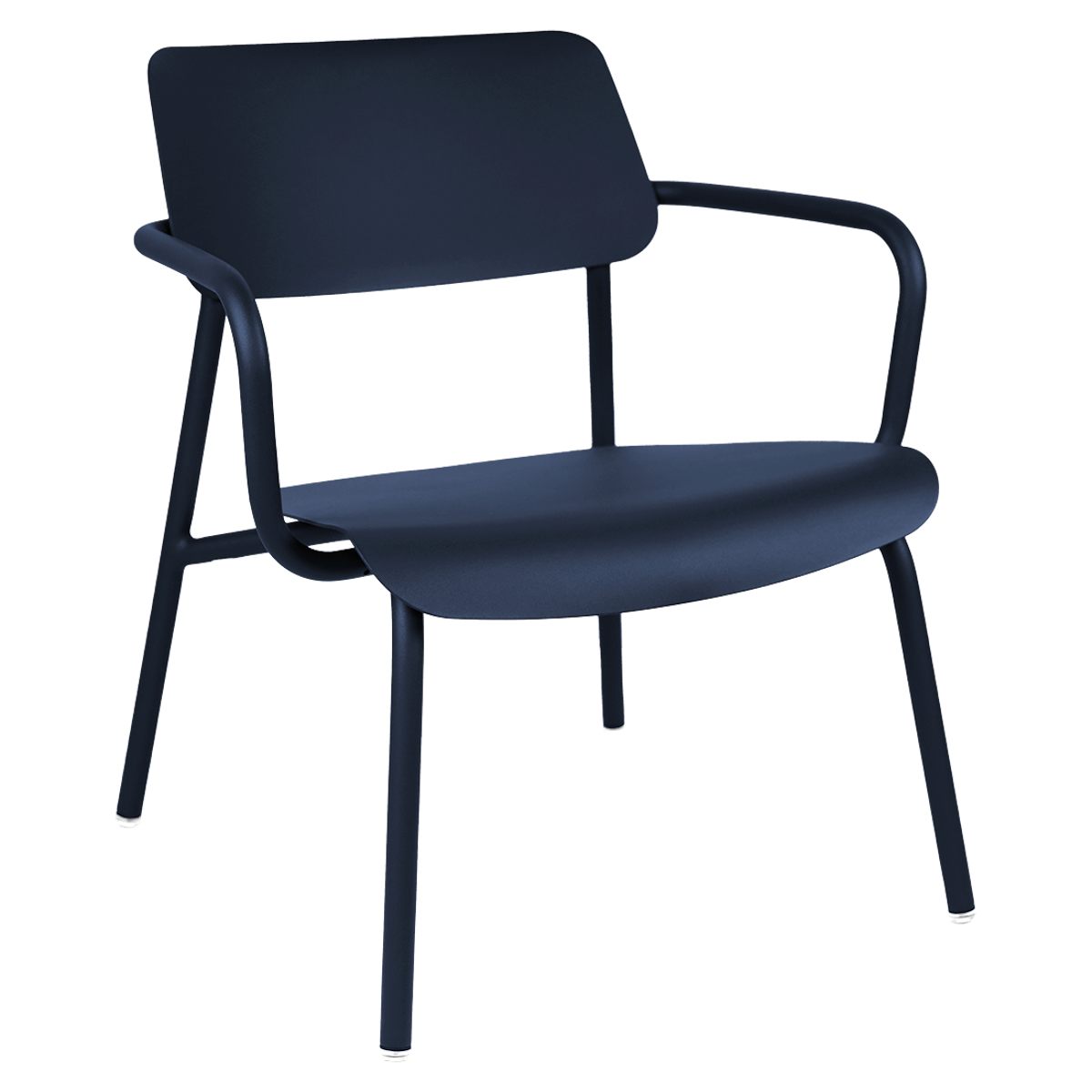 Fauteuil lounge STUDIE Fermob bleu abysse