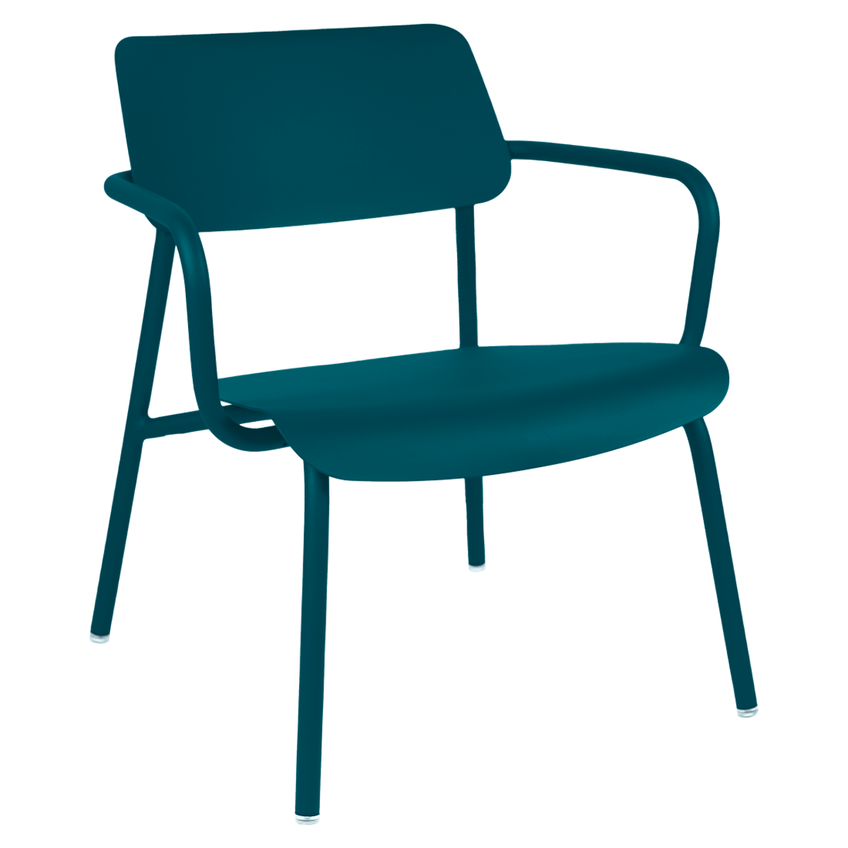 Fauteuil lounge STUDIE Fermob bleu acapulco