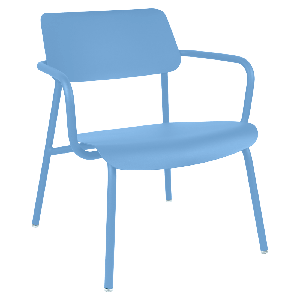 Fauteuil lounge STUDIE Fermob Bleu maya
