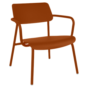 Fauteuil lounge STUDIE Fermob orange confite