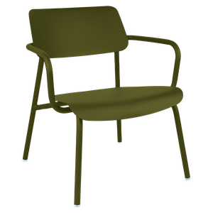 Fauteuil lounge STUDIE Fermob pesto