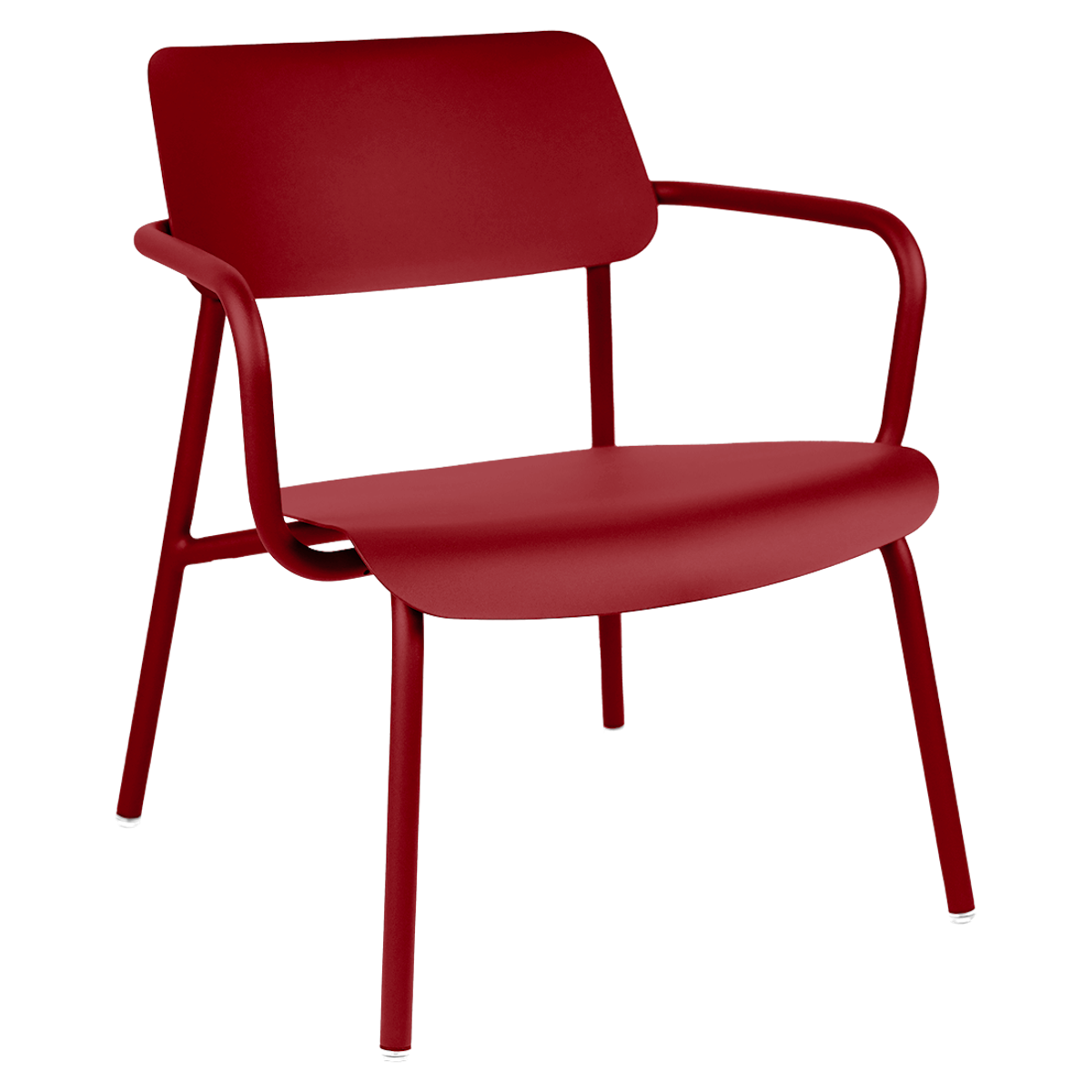 Fauteuil lounge STUDIE Fermob piment