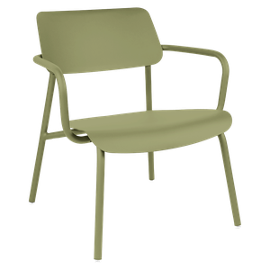 Fauteuil lounge STUDIE Fermob vert tilleuil