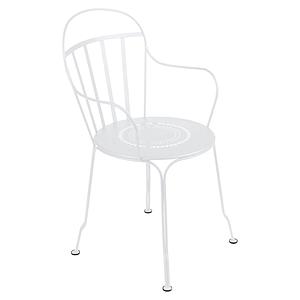 Fauteuil LOUVRE Fermob blanc coton