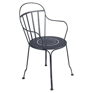 Fauteuil LOUVRE Fermob carbone