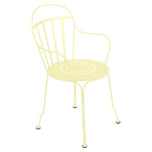Fauteuil LOUVRE Fermob citron givré