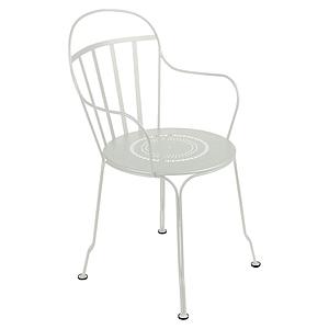 Fauteuil LOUVRE Fermob gris argile