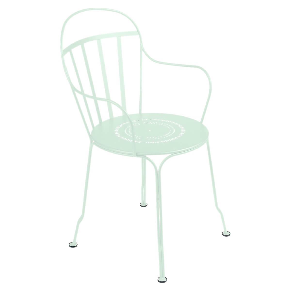 Fauteuil LOUVRE Fermob menthe glaciale