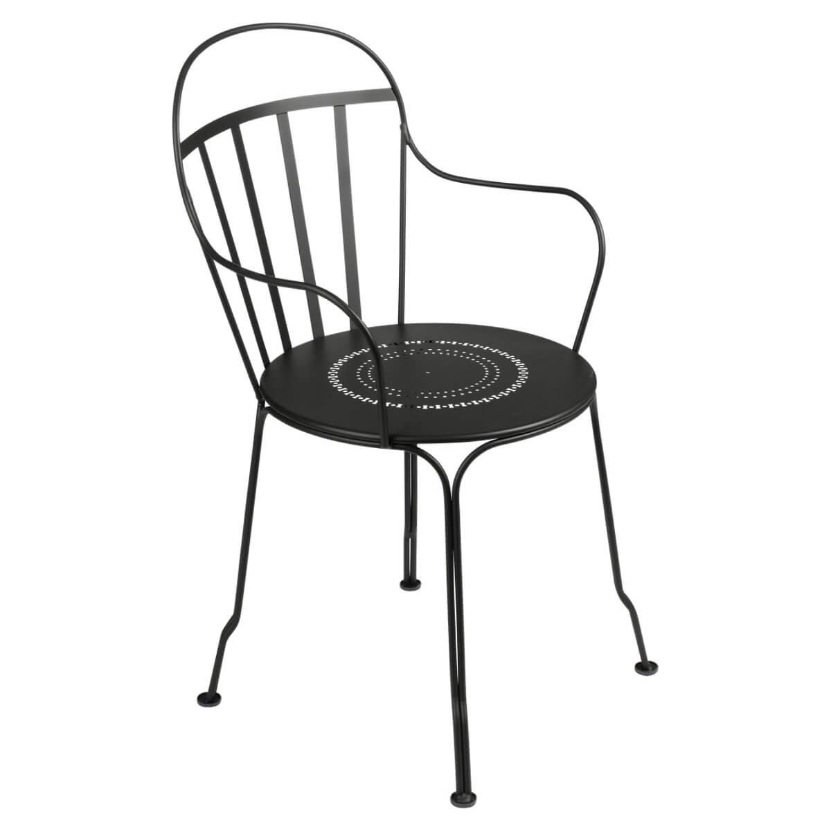 Fauteuil LOUVRE Fermob réglisse
