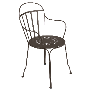 Fauteuil LOUVRE Fermob tonka 