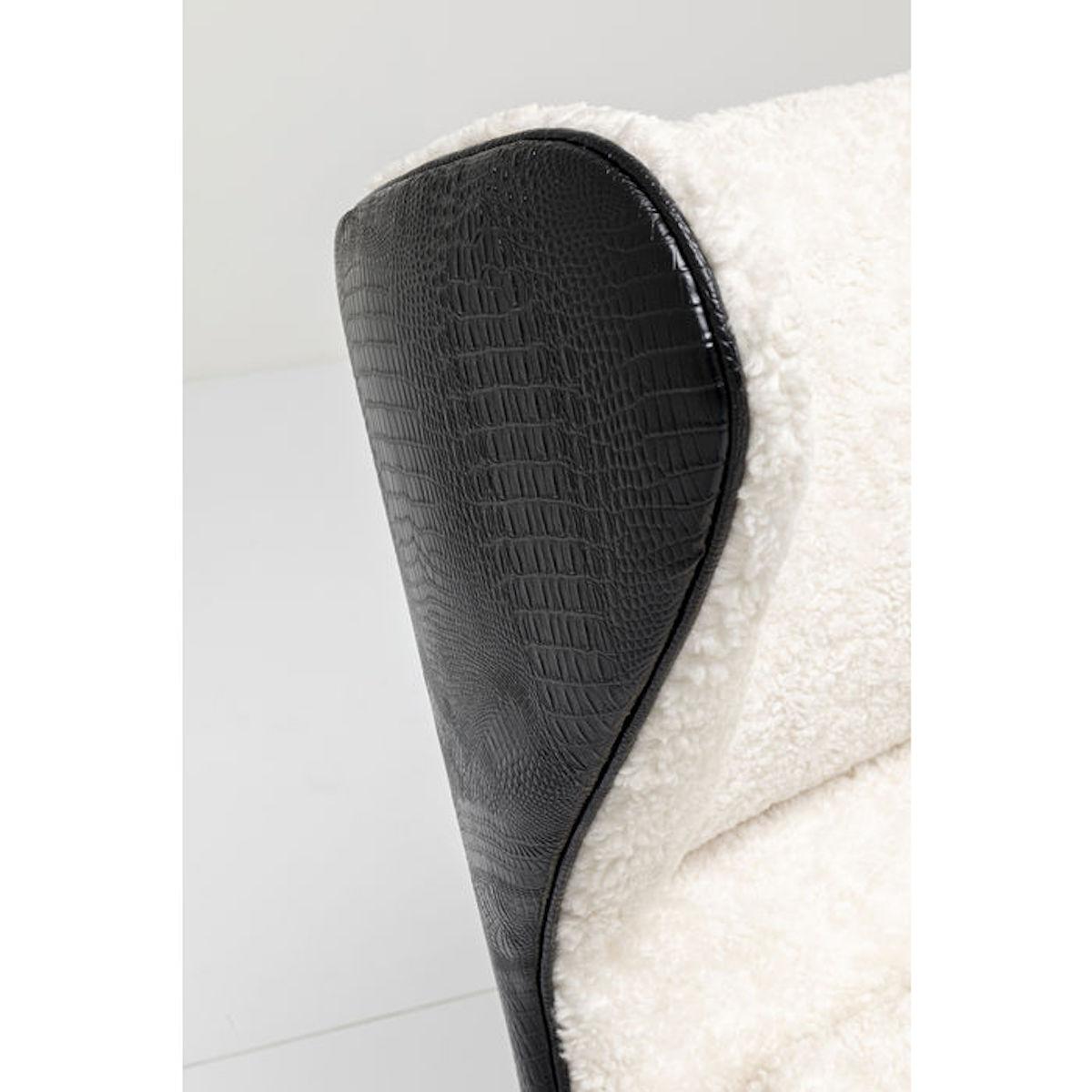 Fauteuil MILLION DOLLAR CLUB Kare Design tissu 1