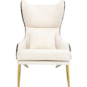 Fauteuil MILLION DOLLAR CLUB Kare Design tissu 1