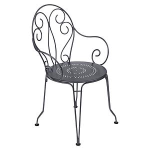 Fauteuil MONTMARTRE Fermob carbone