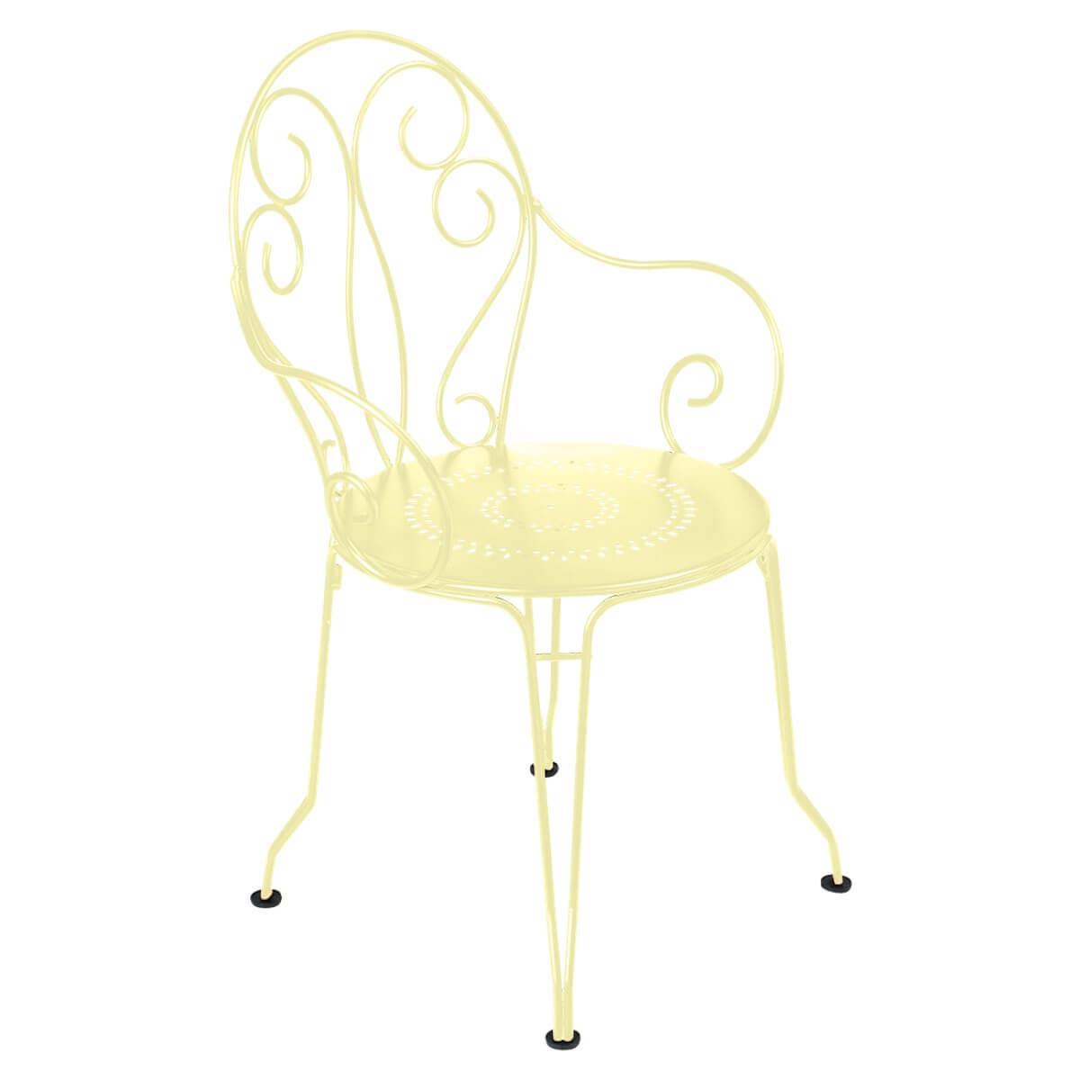 Fauteuil MONTMARTRE Fermob citron givré