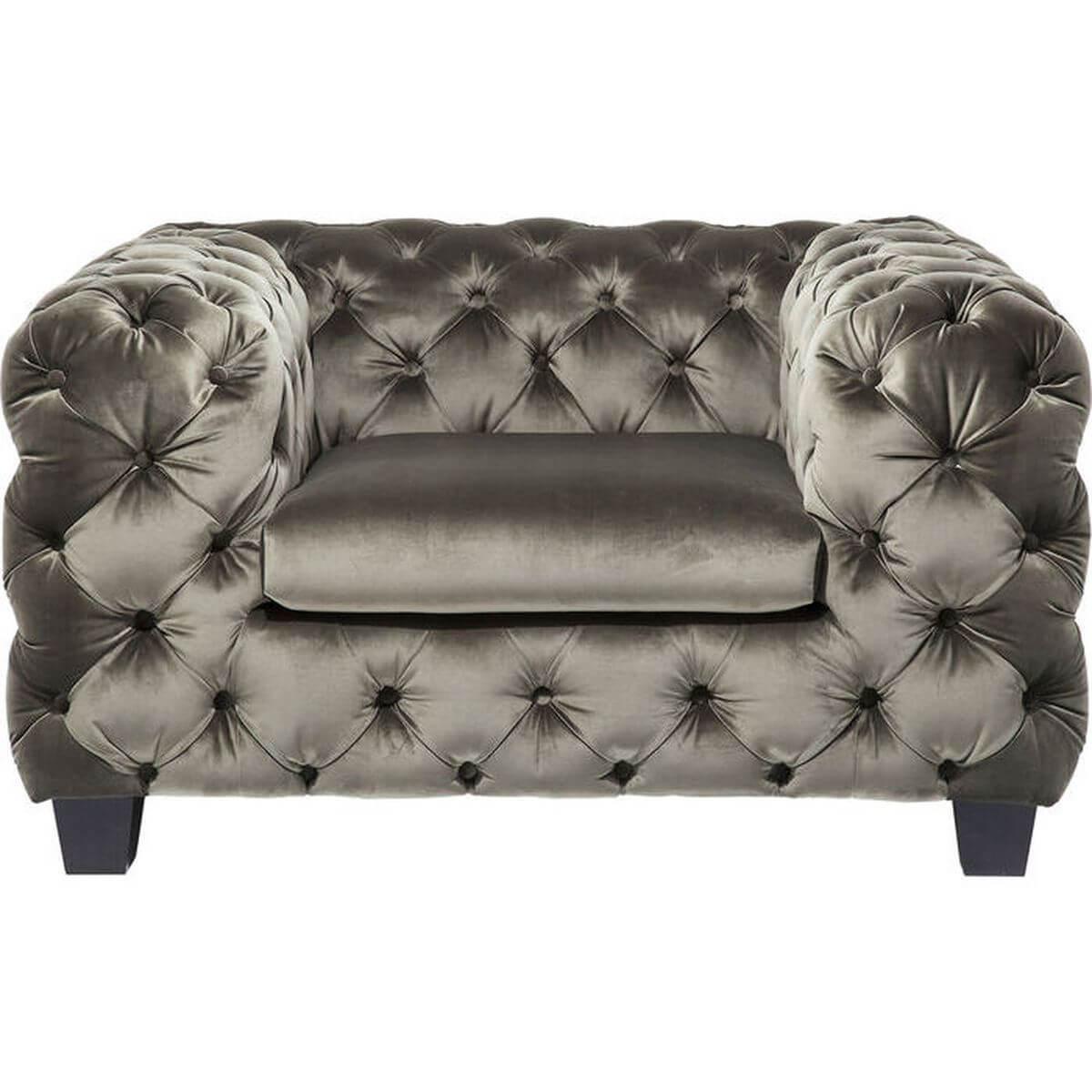 Fauteuil MY DESIRE Kare Design velvet kaki