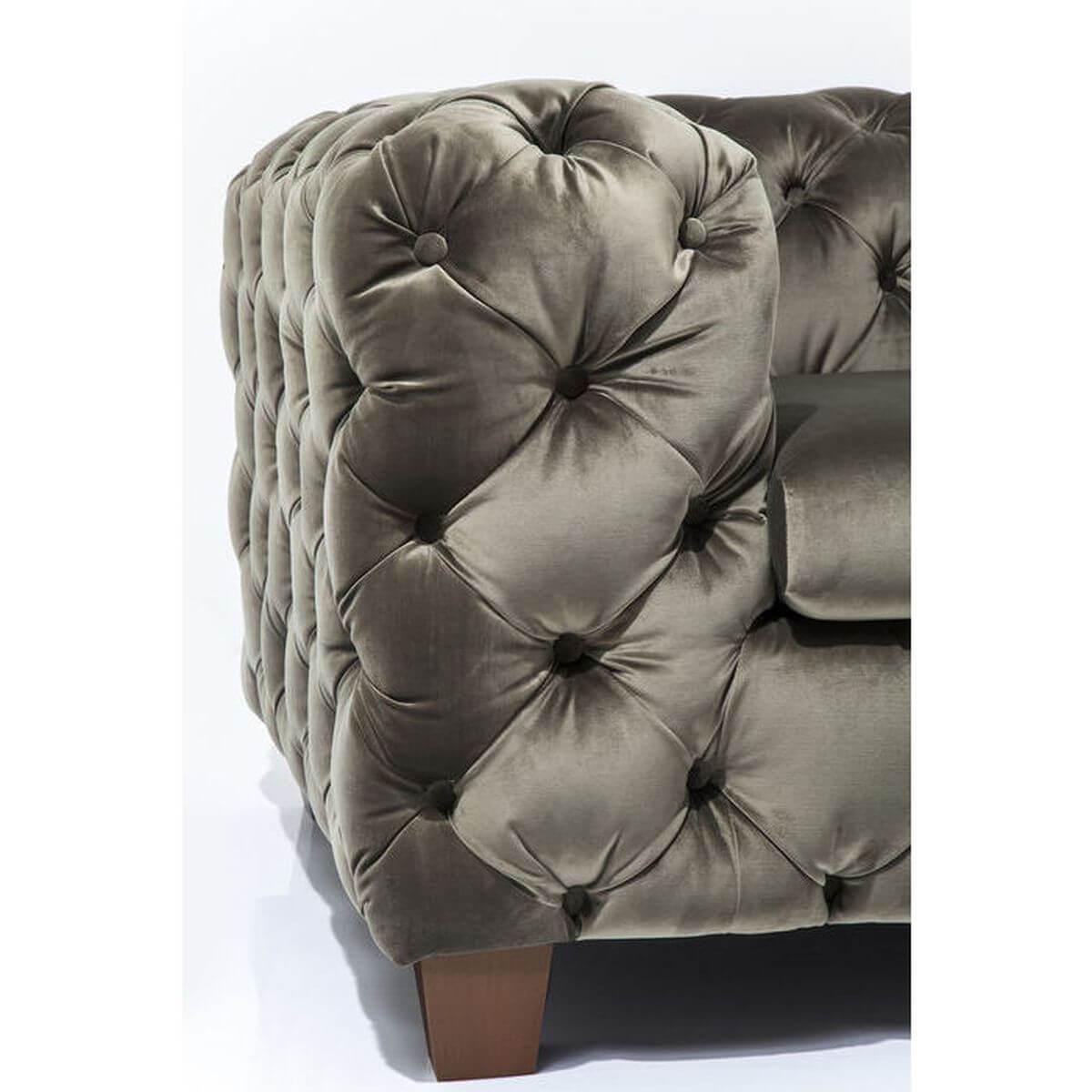 Fauteuil MY DESIRE Kare Design velvet kaki