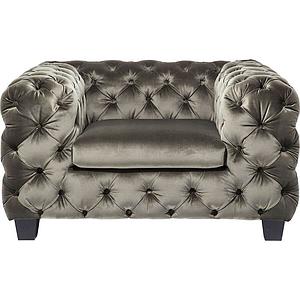 Fauteuil MY DESIRE Kare Design velvet kaki