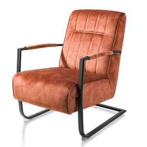 Fauteuil NORTHON Henders & Hazel Gp.01 KARESE CUIVRE-pieds noir