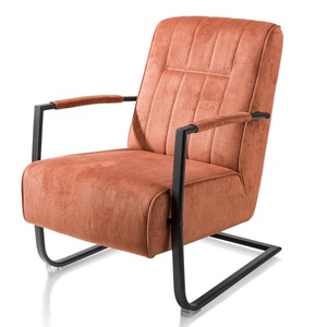 Fauteuil NORTHON Henders & Hazel Gp.01 MAISON CUIVRE-pieds noir