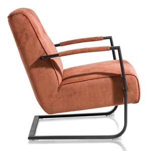 Fauteuil NORTHON Henders & Hazel Gp.01 MAISON CUIVRE-pieds noir