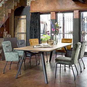 Fauteuil OLVI Henders & Hazel jaune ocre