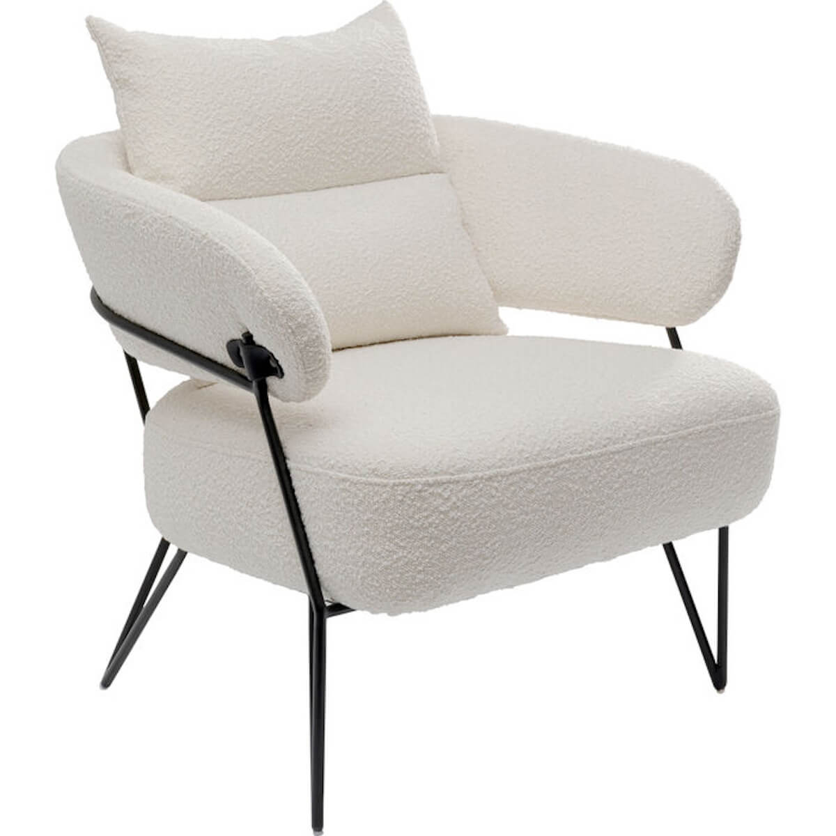 Fauteuil PEPPO Kare Design blanc